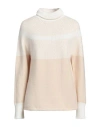 Alpha Studio Beige Wool Sweater In Beige