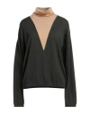 Alpha Studio Turtlenecks In Green