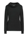 Alpha Studio Woman Turtleneck Dark Green Size 10 Recycled Wool, Ecovero Viscose, Polyamide, Recycled In Green