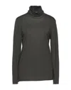 Alpha Studio Turtlenecks In Dark Green