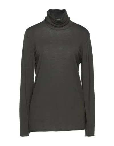 Alpha Studio Turtlenecks In Dark Green