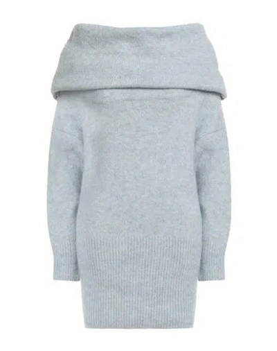 Alpha Studio Woman Turtleneck Sky Blue Size 10 Alpaca Wool, Recycled Polyamide, Polyamide