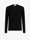 Alpha Studio Wool Sweater In Black