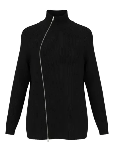 ALPHA STUDIO ZIP-UP CARDIGAN