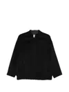Alpha Studio Zip-up Bomber Jacket In Black