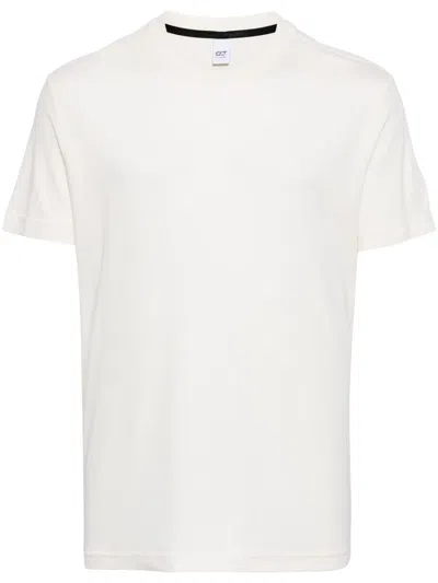 Alpha Tauri Plain Cotton T-shirt In White