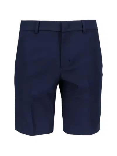Alpha Tauri Pleated Trousers In Blue