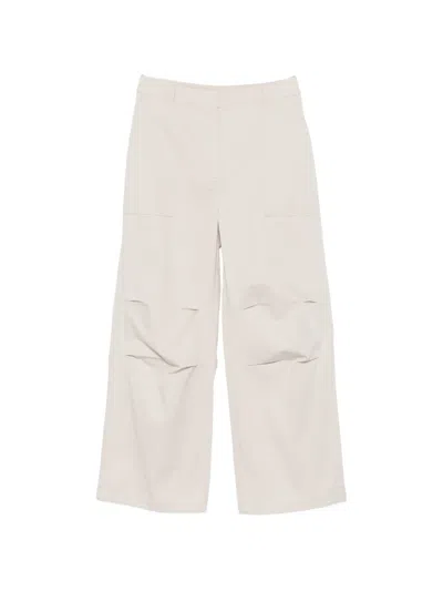 Alpha Tauri Pura V1.y10.01 Pleated-knee Trousers In White