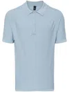 Alpha Tauri Short-sleeve Polo Shirt In Blue