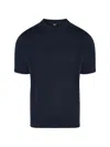 Alpha Tauri Textured T-shirt In Blue