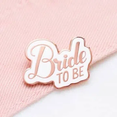 Alphabet Bags Bride To Be In Pink