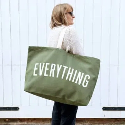 Alphabet Bags Everything In Green