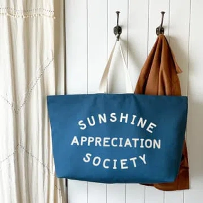 Alphabet Bags : Sunshine Appreciation Society In Blue