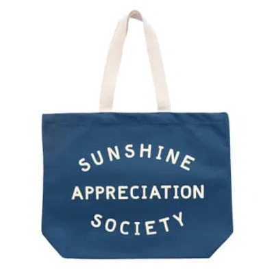 Alphabet Bags Sunshine Appreciation Society In Blue