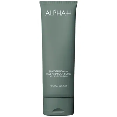 Alpha-h Smoothing Aha Face & Body Scrub With 12% Glycolic Acid 185ml