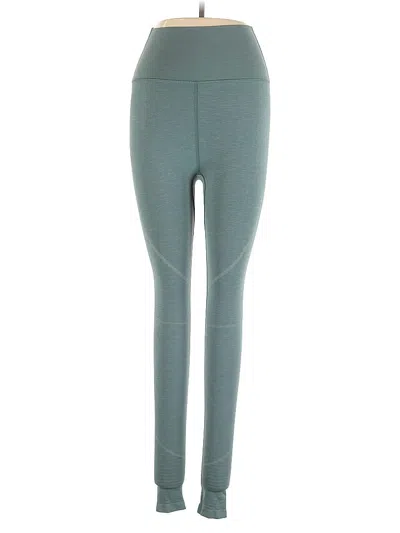 Pre-owned Alphalete Athletics Active Pants In Blue