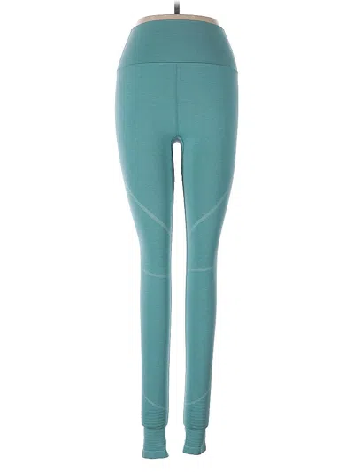 Pre-owned Alphalete Athletics Active Pants In Blue