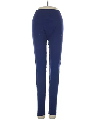 Pre-owned Alphalete Athletics Active Pants In Blue