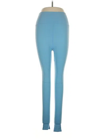 Pre-owned Alphalete Athletics Active Pants In Blue