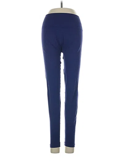Pre-owned Alphalete Athletics Active Pants In Blue
