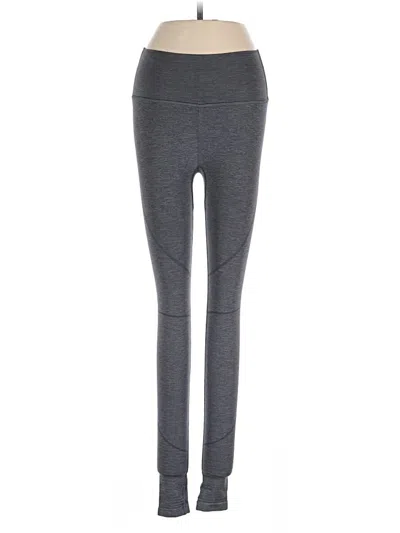 Pre-owned Alphalete Athletics Active Pants In Gray