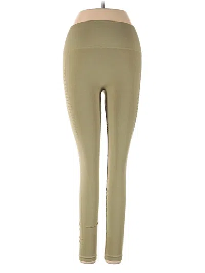 Pre-owned Alphalete Athletics Active Pants In Green