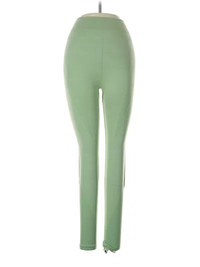 Pre-owned Alphalete Athletics Active Pants In Green