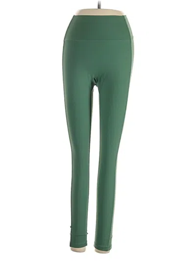 Pre-owned Alphalete Athletics Active Pants In Green