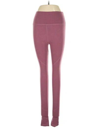 Pre-owned Alphalete Athletics Active Pants In Pink