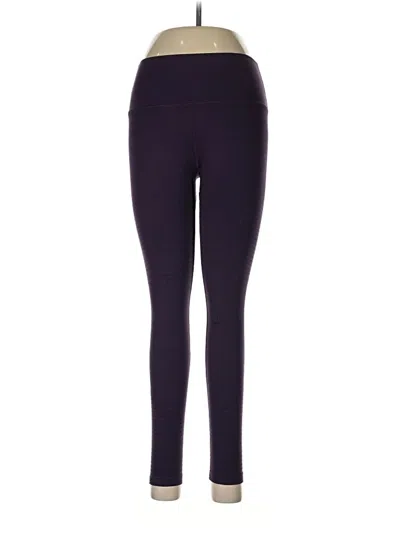 Pre-owned Alphalete Athletics Active Pants In Purple