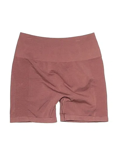 Pre-owned Alphalete Athletics Athletic Shorts In Burgundy
