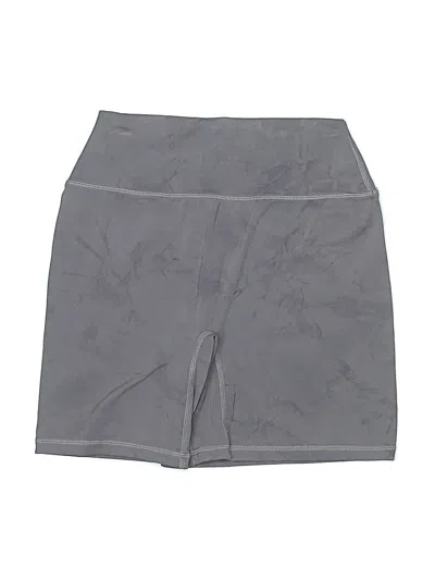 Pre-owned Alphalete Athletics Athletic Shorts In Gray