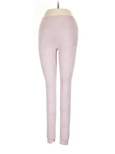 Pre-owned Alphalete Athletics Casual Pants In Pink