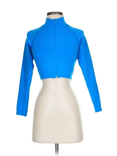 Pre-owned Alphalete Athletics Jacket In Blue