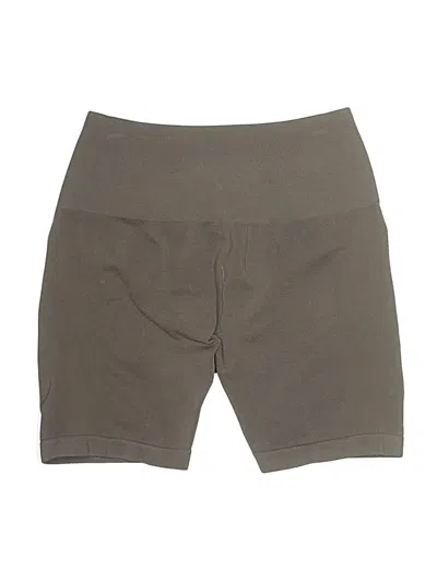 Pre-owned Alphalete Athletics Khaki Shorts In Brown