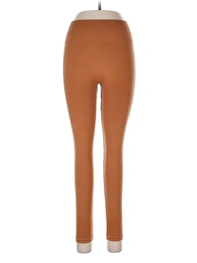 Pre-owned Alphalete Athletics Leggings In Brown