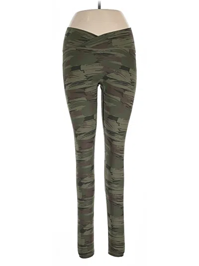 Pre-owned Alphalete Athletics Leggings In Green