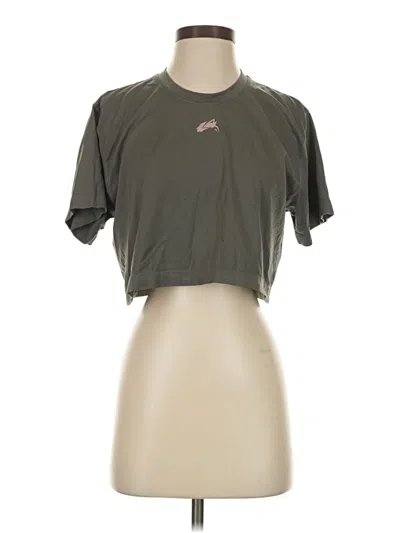 Pre-owned Alphalete Athletics Short Sleeve T-shirt In Gray