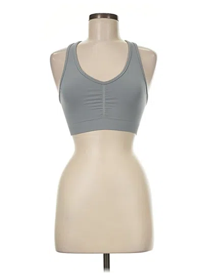 Pre-owned Alphalete Athletics Sports Bra In Gray