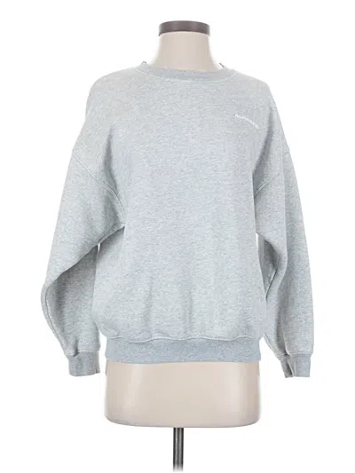Pre-owned Alphalete Athletics Sweatshirt In Gray