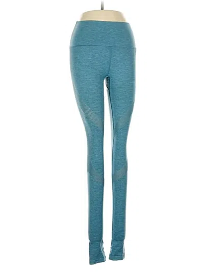 Pre-owned Alphalete Athletics Yoga Pants In Blue