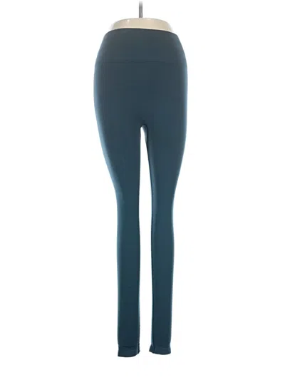 Pre-owned Alphalete Athletics Yoga Pants In Teal