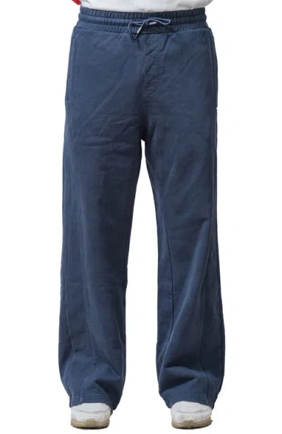 Alphastyle Harris Straight Leg Sweatpants In Blue