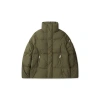 Alphastyle Leverett Cropped Down Puffer In Green