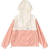 Alphastyle Lodi Water Repellent Lightweight Anorak Jacket In Pink