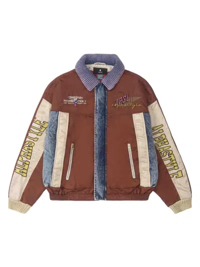 Alphastyle Men's Chatfield Padded Barn Jacket In Brown