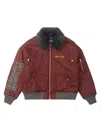 Alphastyle Men's Hermosa Primaloft Padded Flight Jacket In Brown