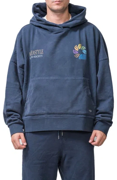 Alphastyle United Hood In Blue
