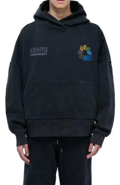 Alphastyle United Hood In Blue