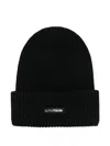 Alphatauri Ari Logo-patch Beanie In Black